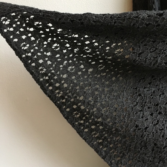 🚫 Sheer Black Vintage Lace Dress - Picture 4 of 6